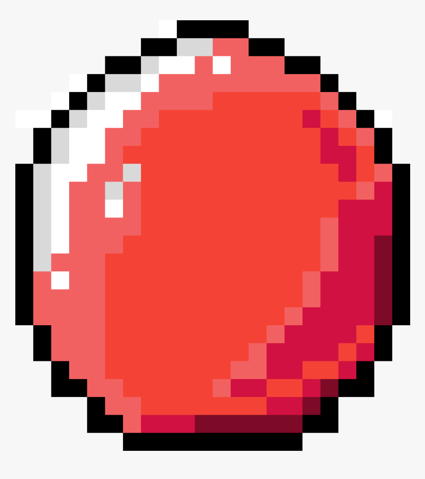 Transparent Minecraft Clipart - Love Ball Pokemon Sprite, HD Png Download, Free Download