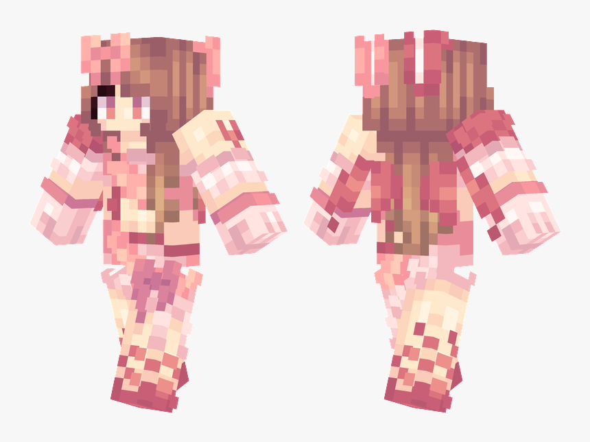 Valentines Minecraft Skin, HD Png Download, Free Download