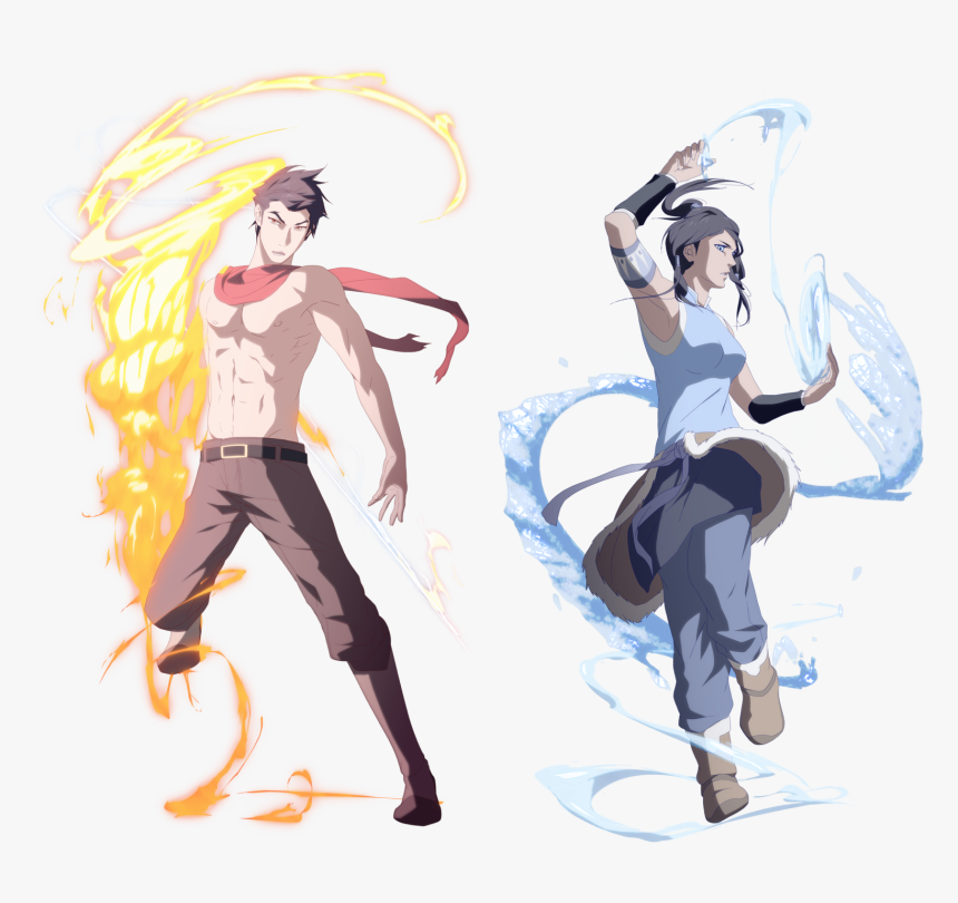 Mako Legend Of Korra Drawing, HD Png Download, Free Download