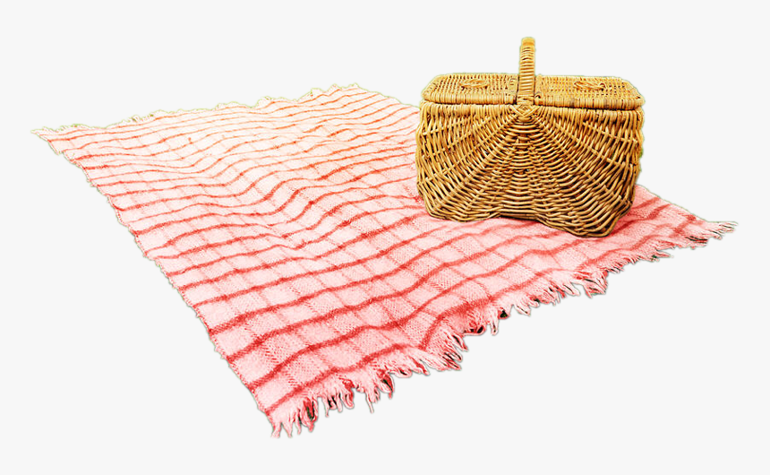 Picnic Blanket And Basket, HD Png Download, Free Download