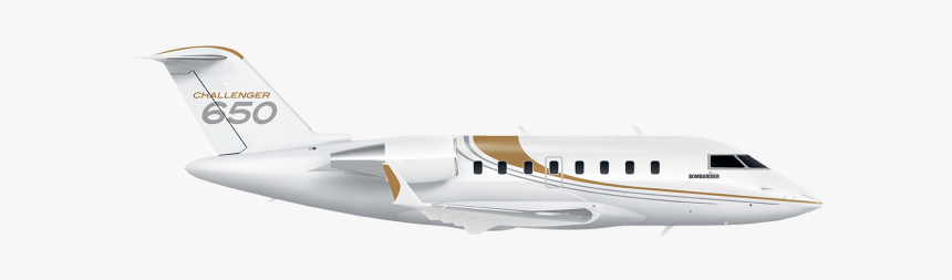 Challenger650 Side Image - Bombardier Challenger 650 Png, Transparent Png, Free Download