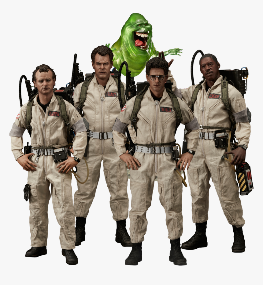 Venkman, Stantz, Spengler & Zeddemore 1/6th Scale Action - Blitzway Ghostbusters 4 Pack, HD Png Download, Free Download