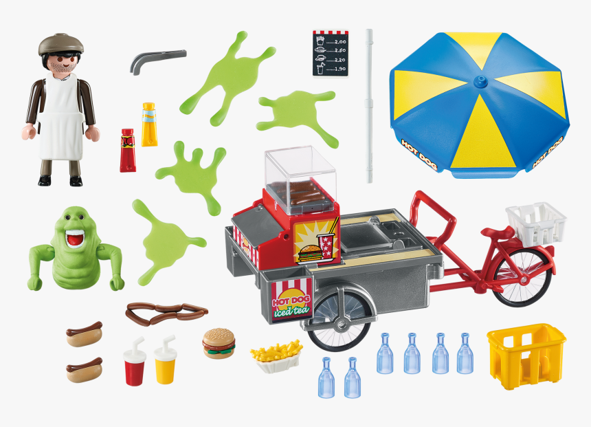 Playmobil Ghostbusters Hot Dog Stand, HD Png Download, Free Download