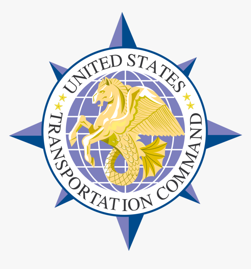 Transcom Seal For Dla U - United States Transportation Command Logo, HD Png Download, Free Download