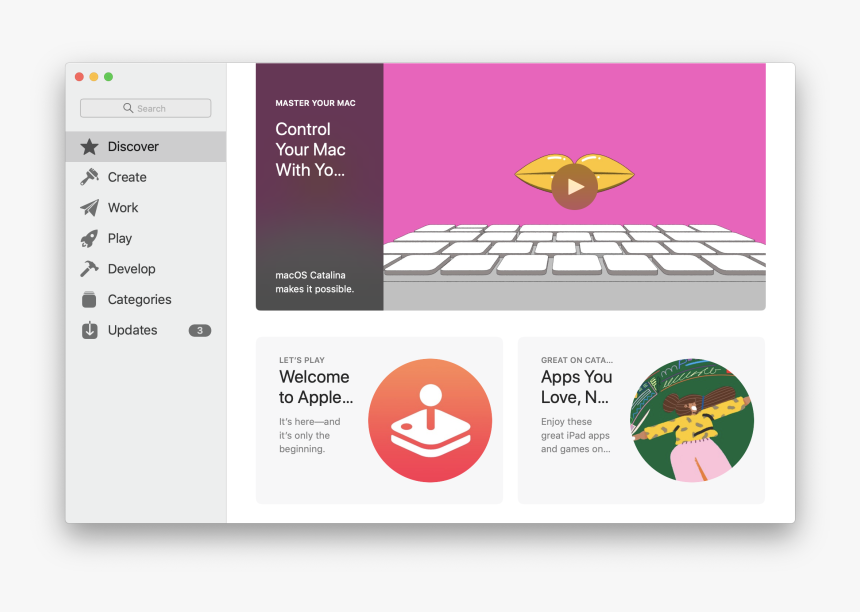 Mac App Store Catalina, HD Png Download, Free Download