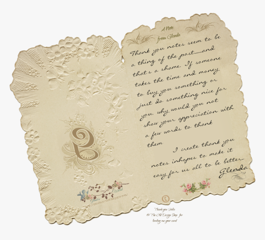 Thank You Card Png, Transparent Png, Free Download