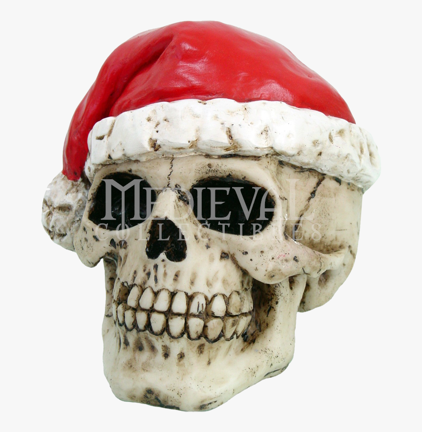 Christmas Skull Png, Transparent Png, Free Download