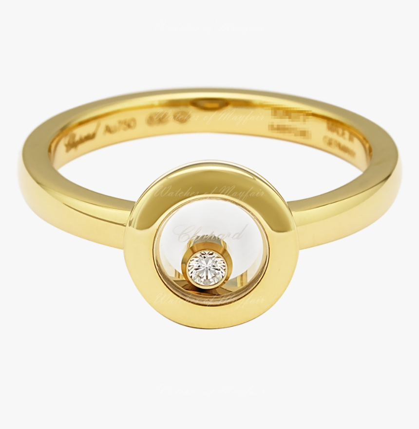 Buy Chopard Happy Diamonds Icons Yellow Gold Diamond - Chopard Happy Diamonds Ring, HD Png Download, Free Download