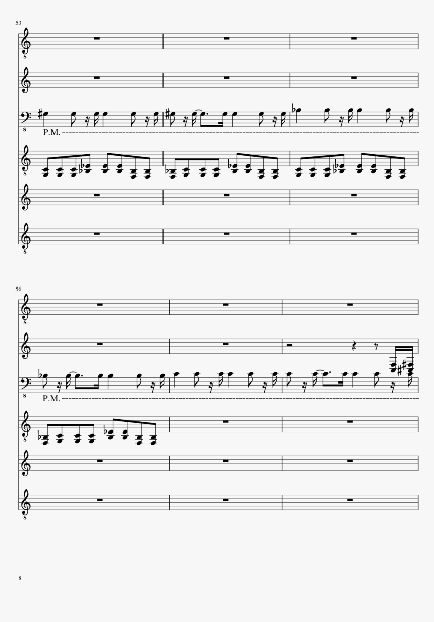 Battletoads & Double Dragon - Sheet Music, HD Png Download, Free Download