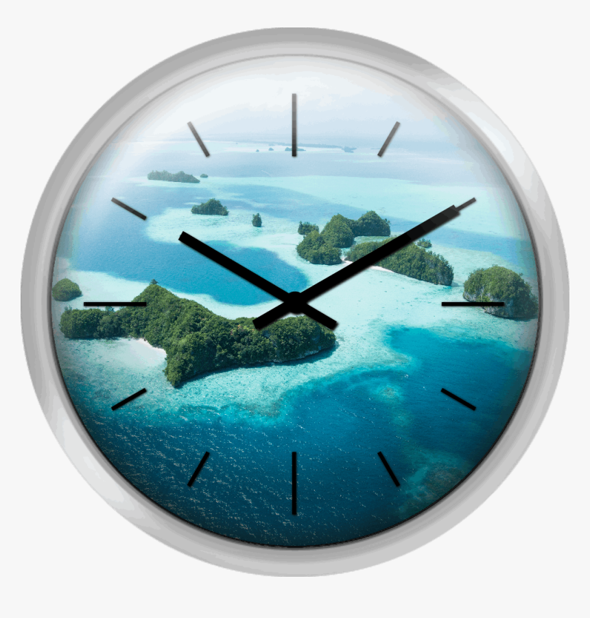 Tropical Islands - Wall Clock, HD Png Download, Free Download