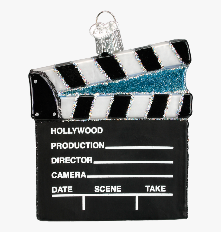 Clapper Board Christmas Ornament, HD Png Download, Free Download