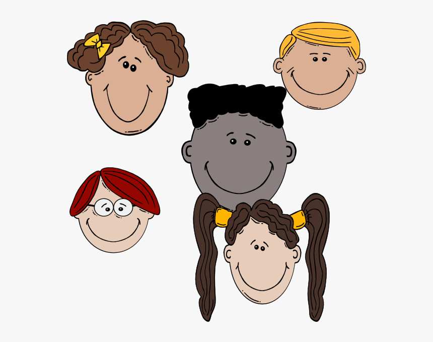 Friends Clipart - Expression Face Girl Clipart, HD Png Download, Free Download