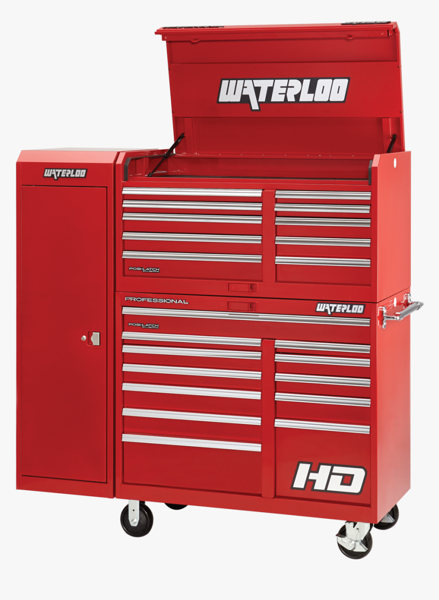 Toolbox Drawing Utility Box - Waterloo Tool Chest, HD Png Download, Free Download