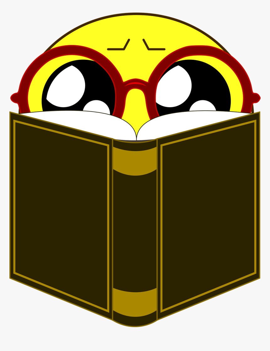 Reading Emoji, HD Png Download, Free Download