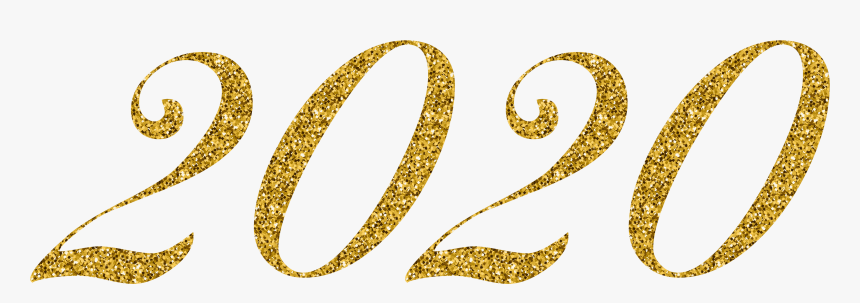 2020 Gold Png Clip Art Image - 2020 Clipart Gold, Transparent Png, Free Download