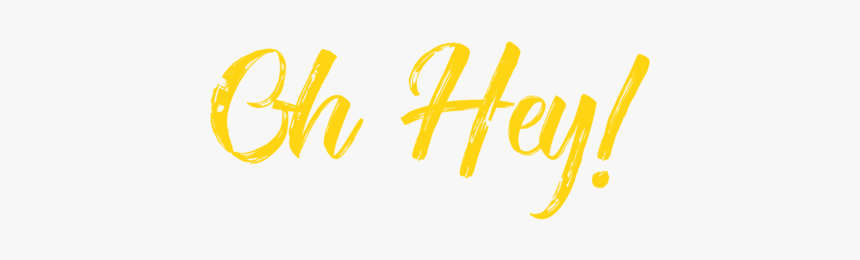 Ohhey - Calligraphy, HD Png Download, Free Download