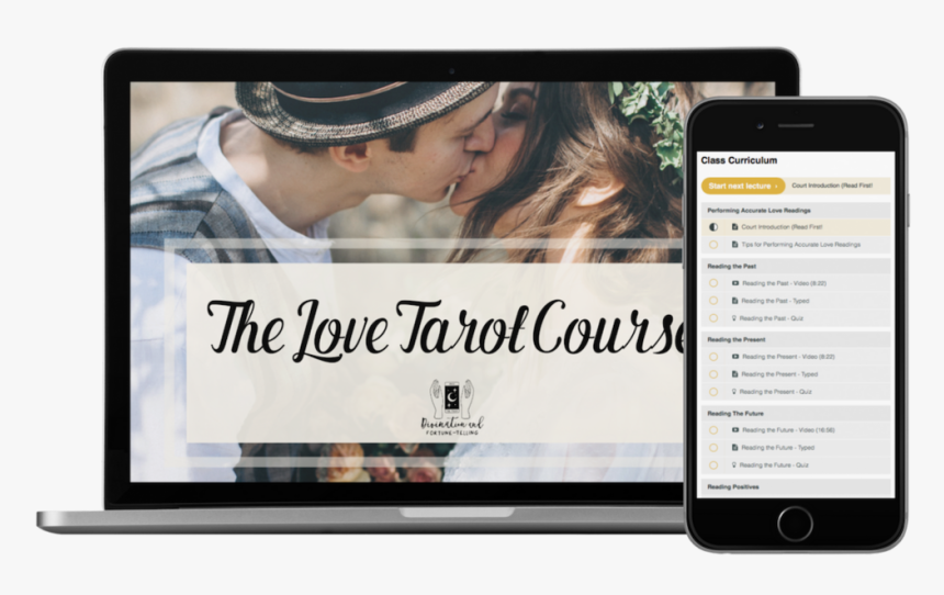 Introducing The Love Tarot Online Course - Website Launch Email Campaign Jewelry, HD Png Download, Free Download