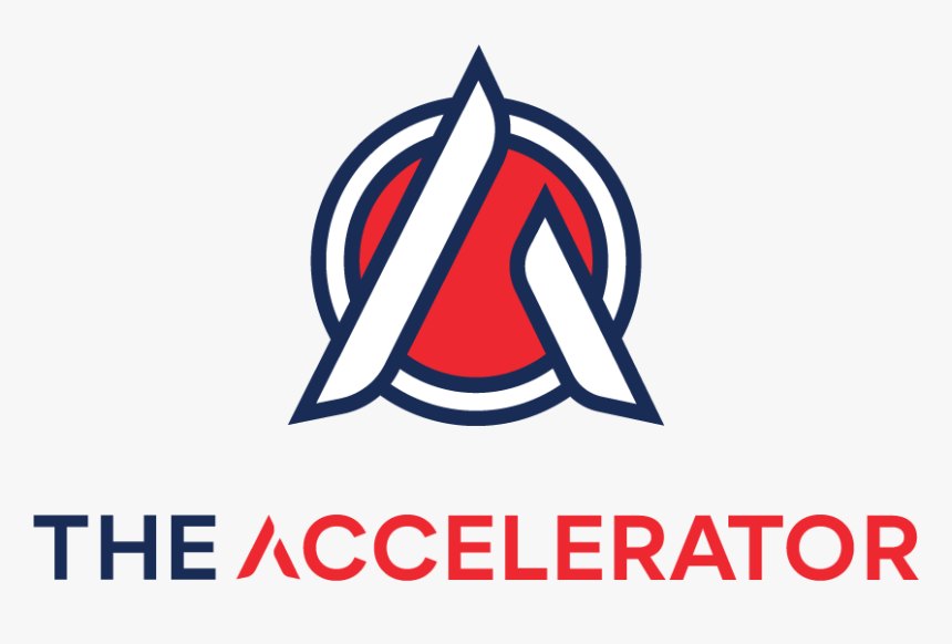 Accelerator Logo Final Accelerator Logo Bluered Vertical - Portable Network Graphics, HD Png Download, Free Download