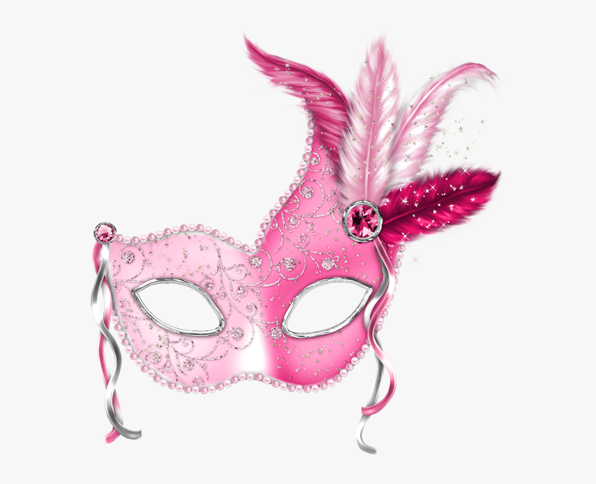 Masquerade Pink Mask Png, Transparent Png, Free Download