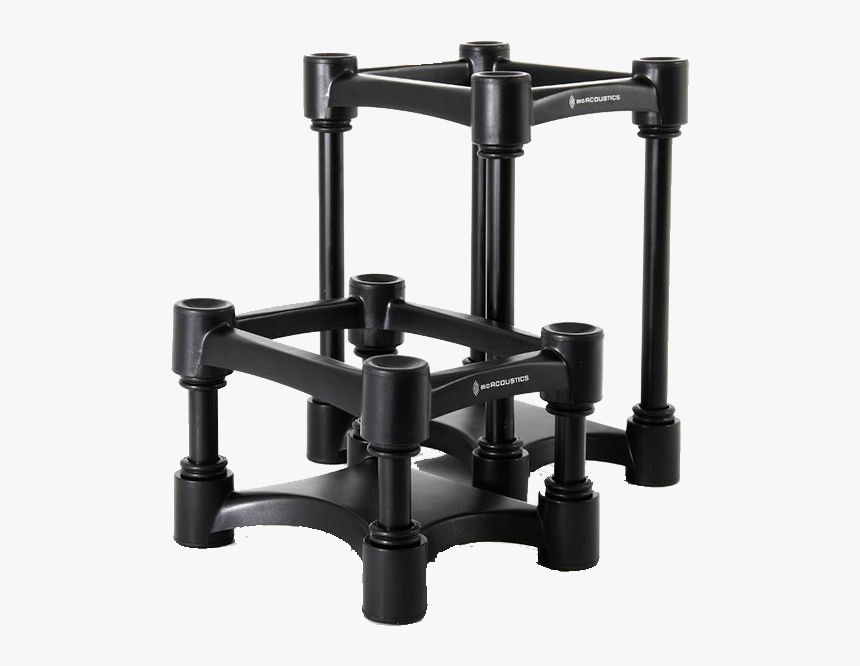0003368 Isoacoustics L8r155 Shock Mount Monitor Stands - Focal Alpha 50 With Decoupling Cone, HD Png Download, Free Download