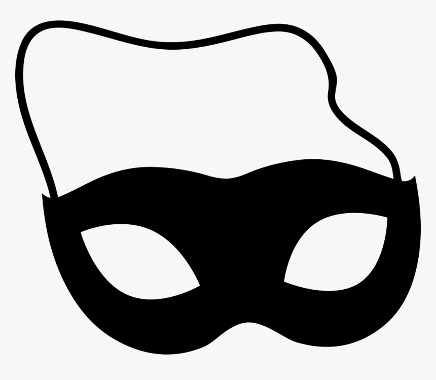 Carnival Mask Variant Comments - Icon Carnival Png Black And White, Transparent Png, Free Download