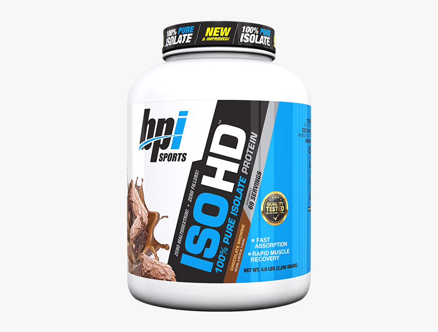 Bpi Sports Iso Hd 4.9 Lbs, HD Png Download, Free Download