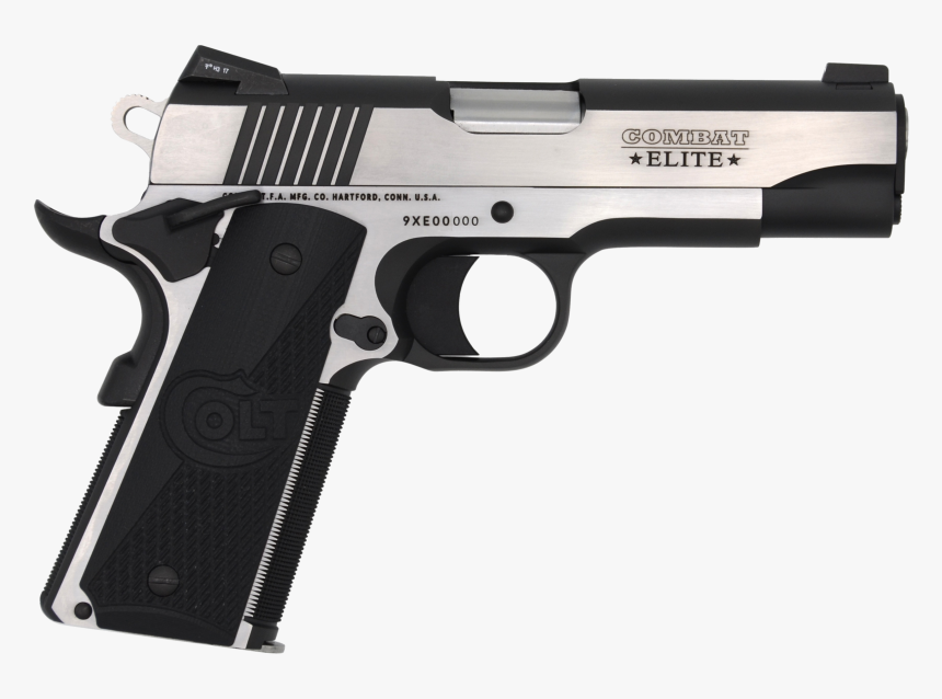 Colt 1911 Combat Elite, HD Png Download, Free Download