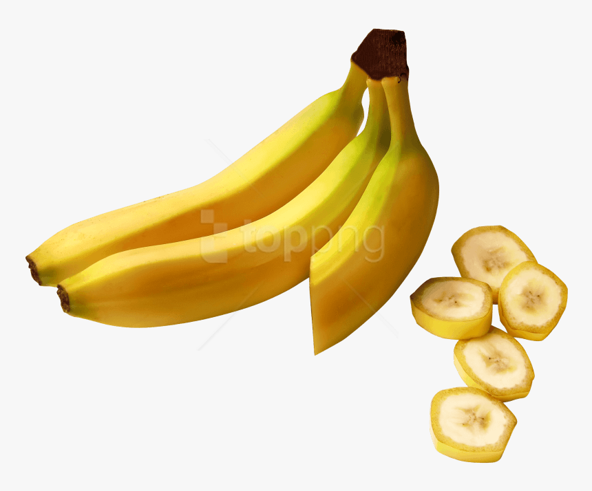 Free Png Banana Png Images Transparent - Banana Slices Transparent, Png Download, Free Download