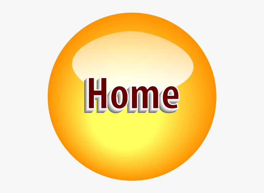 Home Button Image Orange Transparent Background, HD Png Download, Free Download