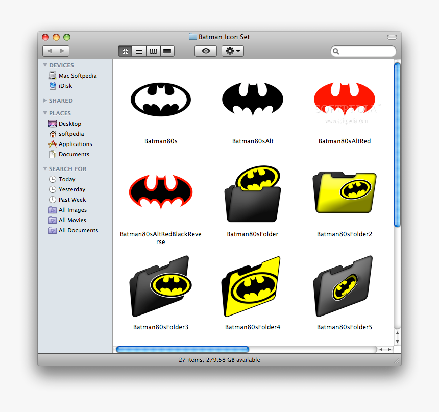 Batman Icons For Mac - Mac, HD Png Download, Free Download