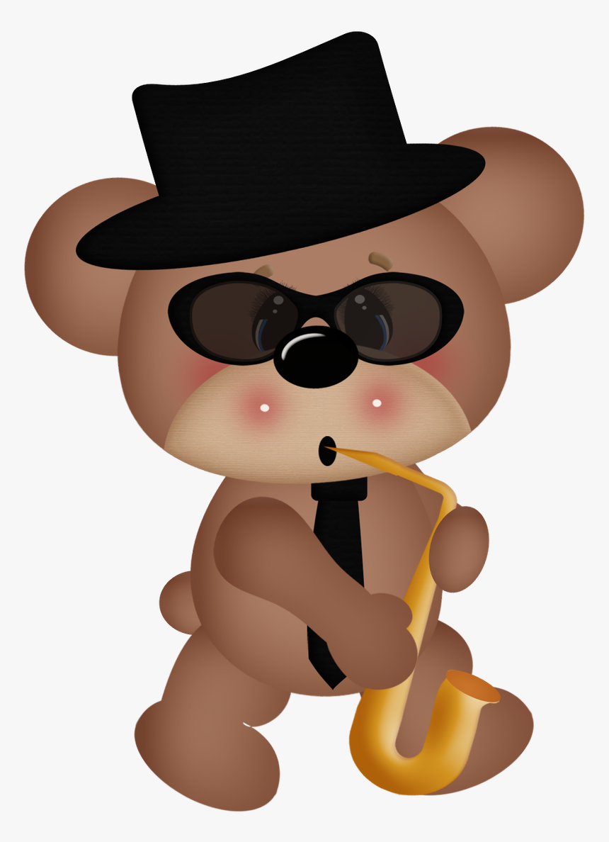 Fedora Clipart Clip Art - Bear, HD Png Download, Free Download