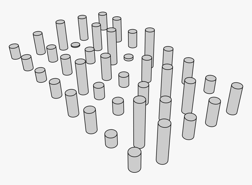 This Free Icons Png Design Of 3d Cylinder Shapes , - Isometrische Cylinders Png, Transparent Png, Free Download