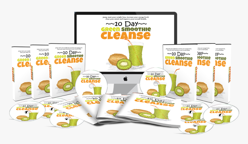 10-day Green Smoothie Cleanse: Lose Up To 15 Pounds, HD Png Download, Free Download