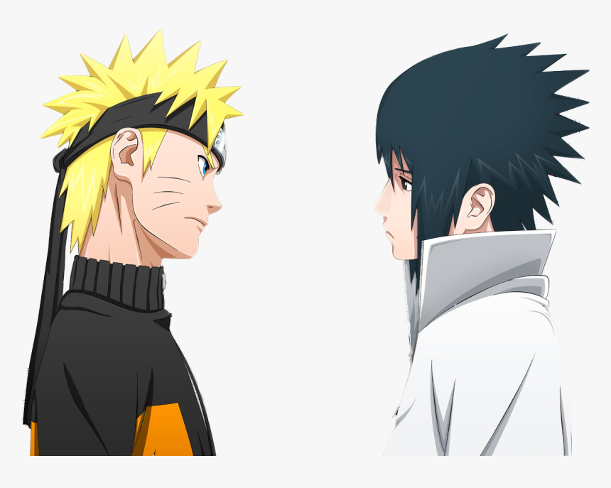 Naruto And Sasuke Back To Back , Png Download - Naruto Vs Sasuke Png, Transparent Png, Free Download