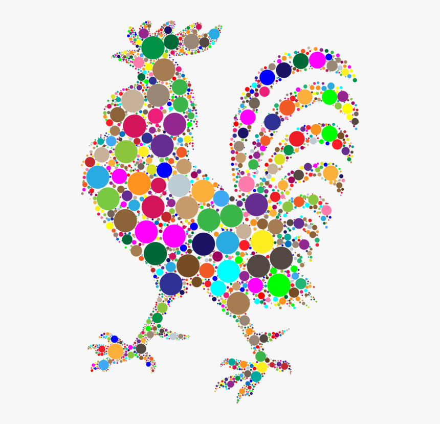 Heart,rooster,chicken - Circulo Cromatico Para Animales, HD Png Download, Free Download