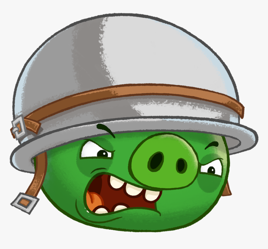Spaceship Clipart Angry Birds Star Wars - Angry Birds Toons Corporal Pig, HD Png Download, Free Download