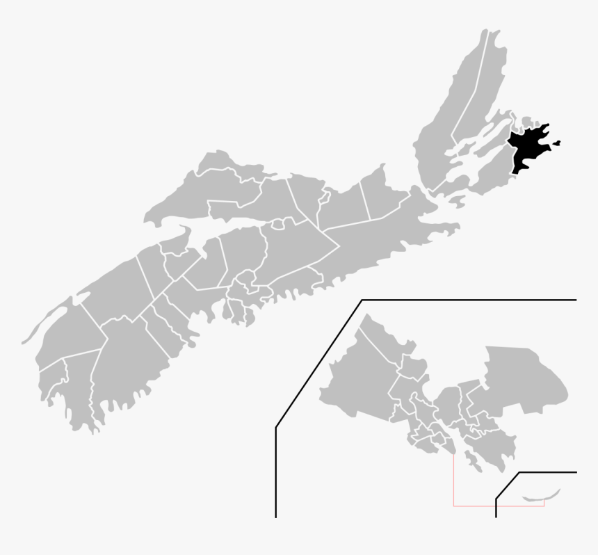 602 6027555 Nova Scotia Electoral Districts Hd Png Download 