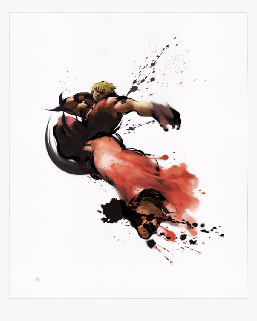 Street Fighter 4 Ken Art, HD Png Download, Free Download