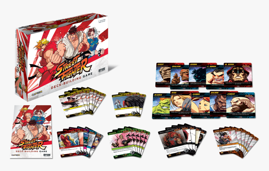 Street Fighter Deck Building Game, HD Png Download, Free Download