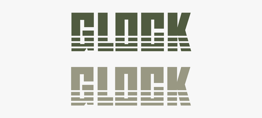 Glock Logo Redesign On Behance Png Logo - Glock, Transparent Png, Free Download