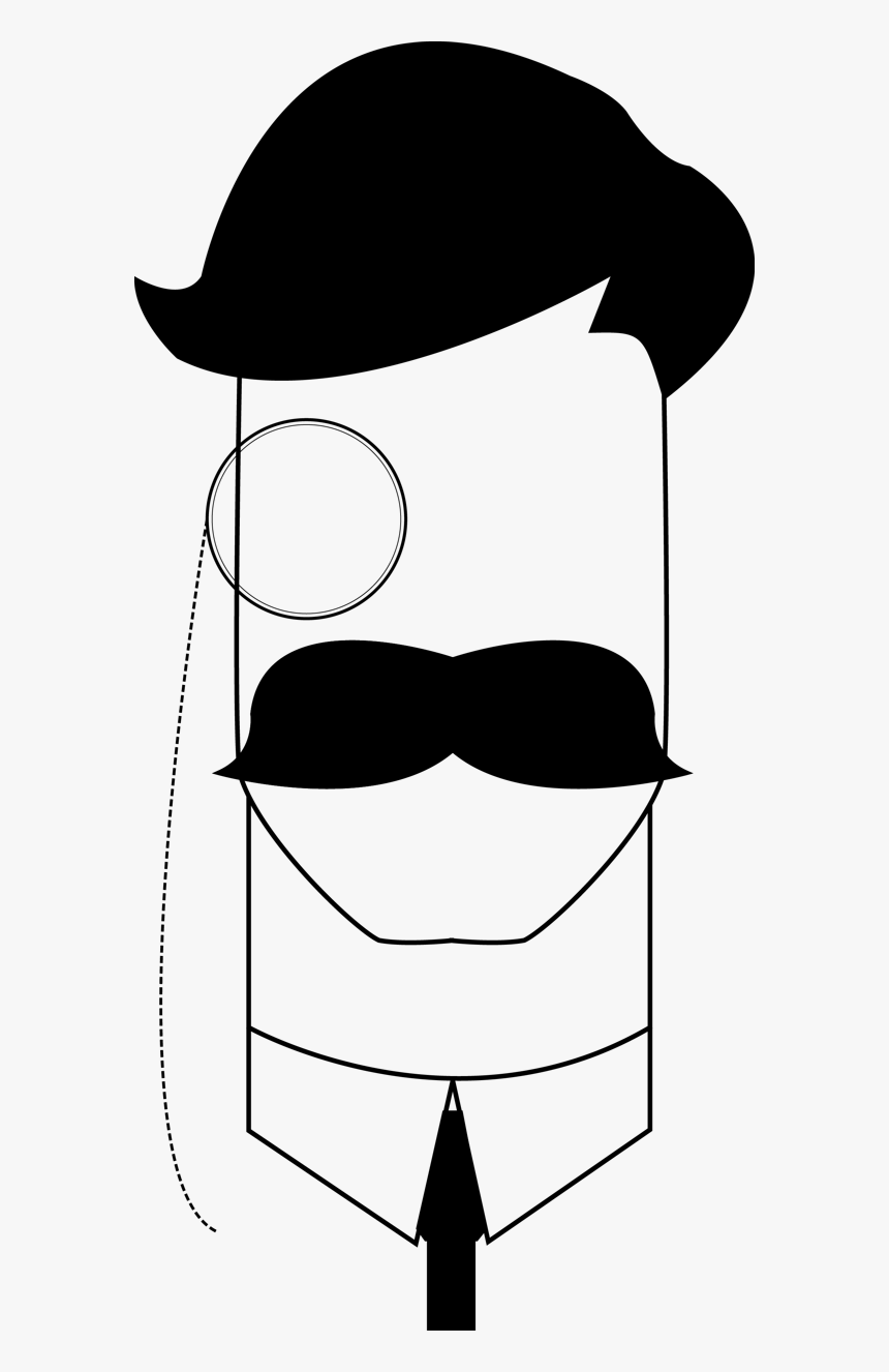 Mustache On Behance - Cartoon, HD Png Download, Free Download