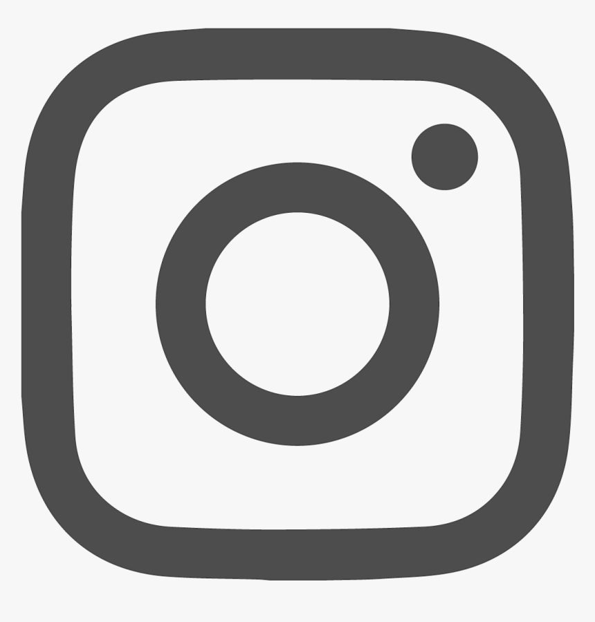 Transparent Background Instagram Logo Black, HD Png Download - kindpng