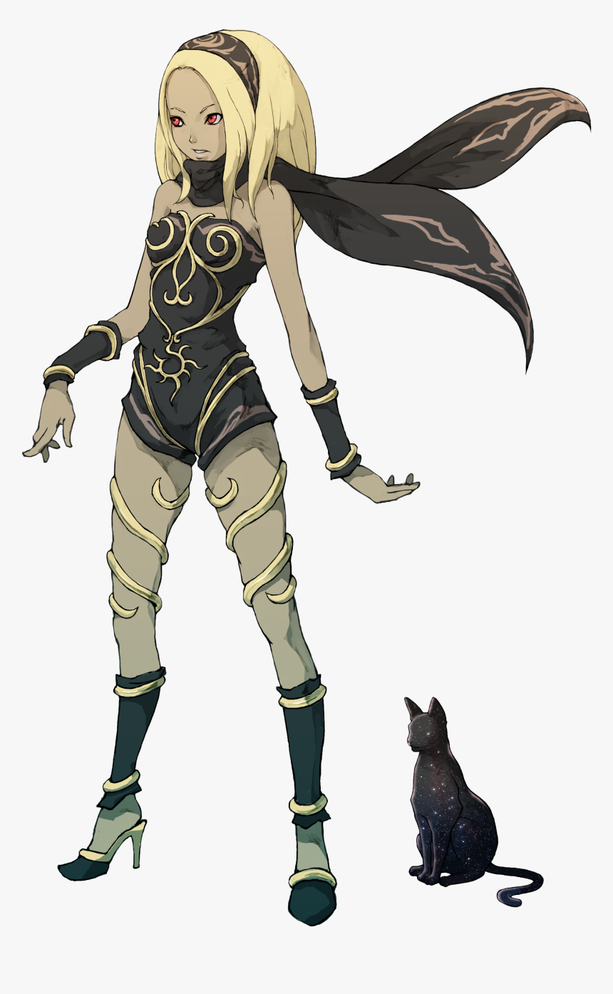 Nintendo Fanon Wiki - Gravity Rush Kat Concept Art, HD Png Download, Free Download