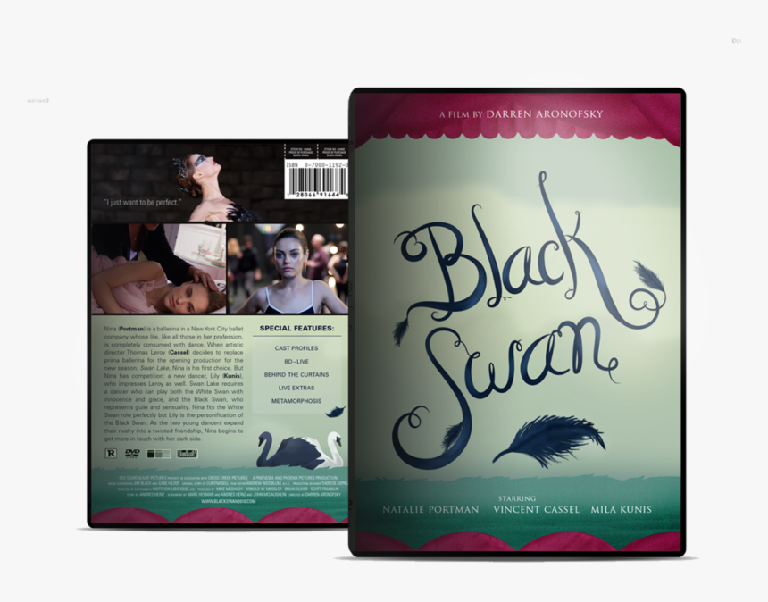 Black Swan Dvd , Png Download - Mila Kunis Black Swan, Transparent Png, Free Download