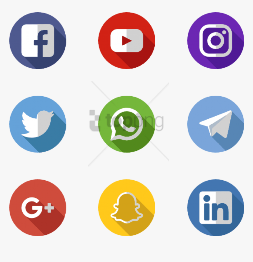 Free Png Social Media Apps Png Image With Transparent - Social Media Icons Png, Png Download, Free Download