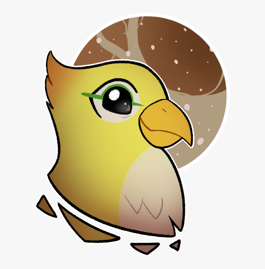 Someone Said I Should Draw The Birb™ - Cartoon, HD Png Download, Free Download