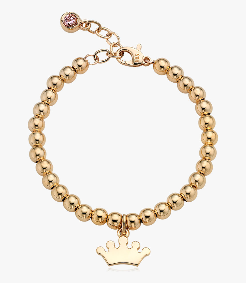 14k/ 18k Gold Tiara Pendant - Lola Rose Rose Quartz Bracelet, HD Png Download, Free Download