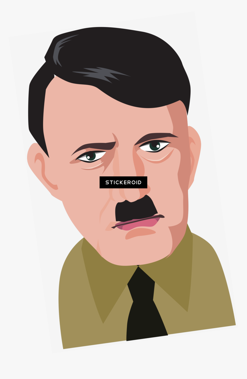 Hitler Head Png - Hitler Clipart, Transparent Png, Free Download