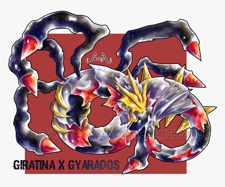 Gyarados And Giratina, HD Png Download, Free Download