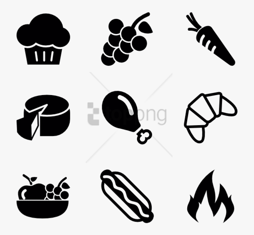 Free Png Meat Icon Png Png Image With Transparent Background - Icoon Food, Png Download, Free Download